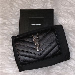 ❌SOLD❌   YSL MONOGRAM SMALL ENVELOPE WALLET